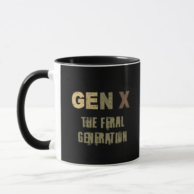 Taza GenX: La generación feral (Izquierda)