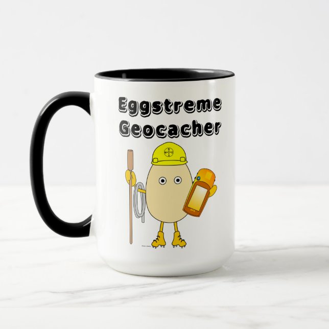 Taza Geocaching de Eggstreme (Izquierda)
