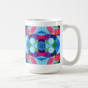 Taza geométrica de los bolos