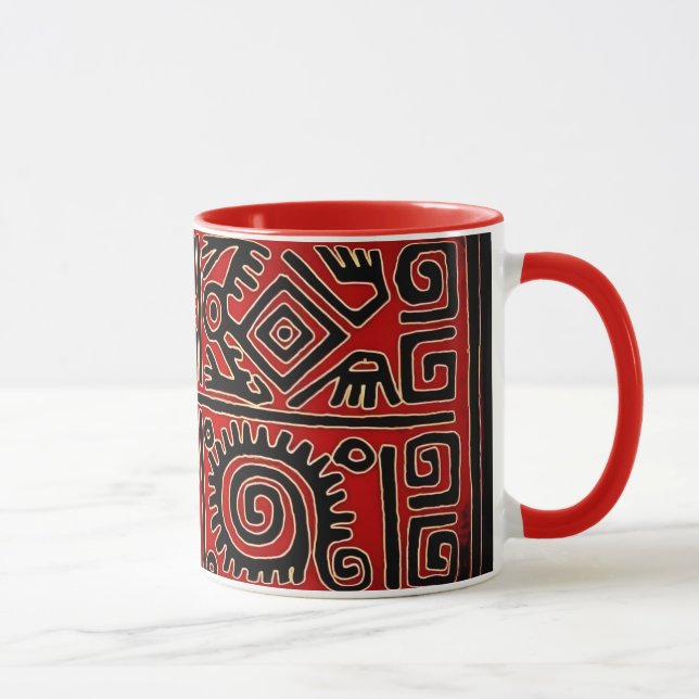 Taza Geométrico tribal  (Derecha)