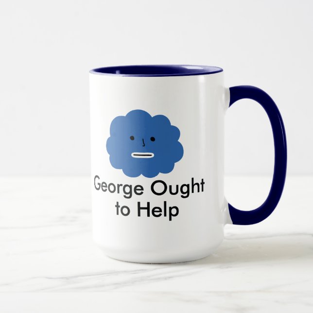 Taza George debería ayudar a Mug (Derecha)
