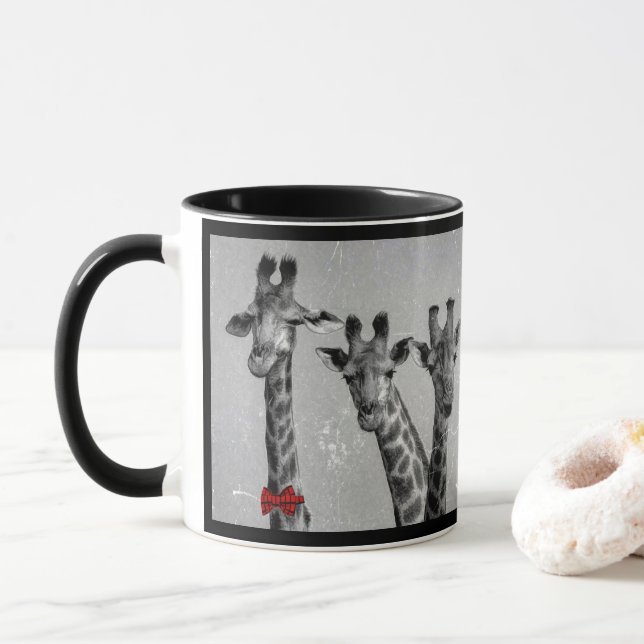 Taza George Giraffe & Family Mug (Con donut)