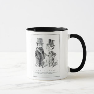 Taza George Grossmith Jnr. y Richard D'Oyly Carte