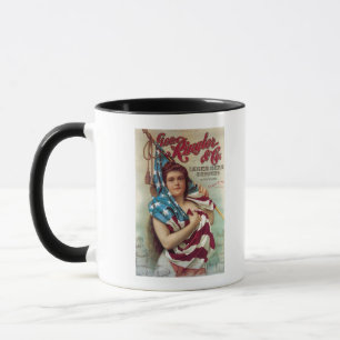 Taza George Ringler y poster de la cerveza del CO.