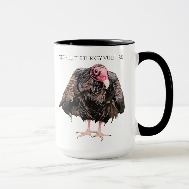 Taza George the Turkey Vulture Mug (Derecha)