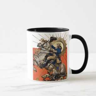 Taza George Washington a caballo