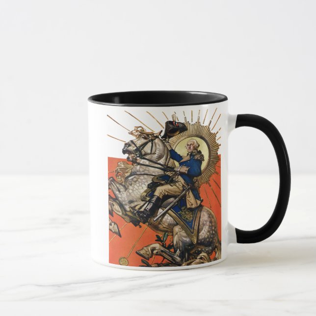 Taza George Washington a caballo (Derecha)