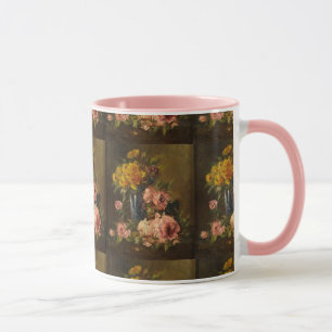 Taza Georges Jeannin Vintage Fllower Life
