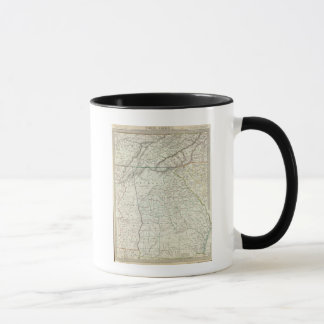 Taza Georgia, partes de NC, SC, Tenn, Ala, Florida
