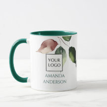Gerente de proyecto de logotipo verde cazador 