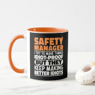 Taza Gerente de Seguridad I Intento Hacer Las Cosas Div