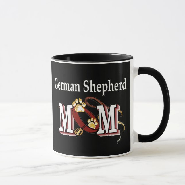 Taza German Shepherd Mom Mug (Derecha)