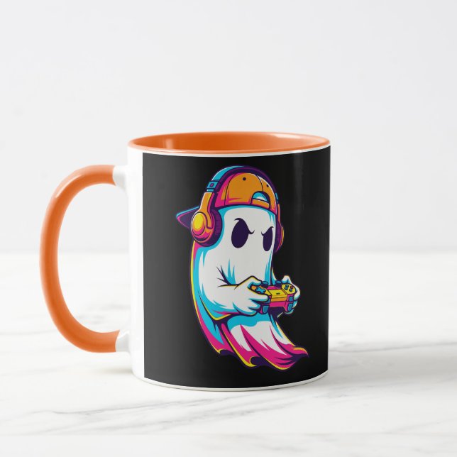 Taza Ghost Gamer de Guay Halloween (Izquierda)