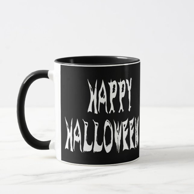 Taza Ghost Halloween Textos (Izquierda)
