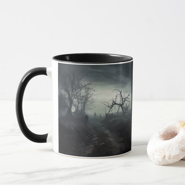 Taza Ghostly Trail (Con donut)