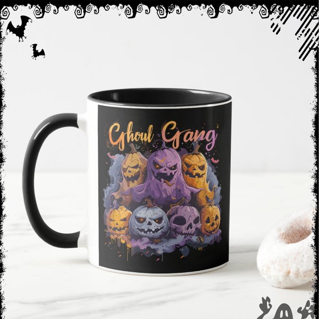 Taza Ghoul Gang  | ExDesigner | Halloween (Subido por el creador)
