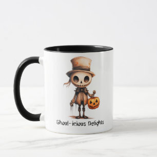 Taza Ghoul-icious Delights Ghoul Skeleton Halloween Mug