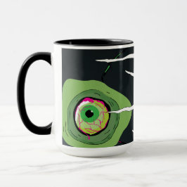 Taza Ghoulish Fun Scary Zombie Scratcher