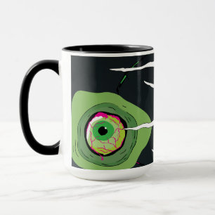 Taza Ghoulish Fun Scary Zombie Scratcher
