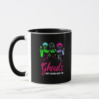 Taza Ghouls solo quiere divertirse - Funny Vintage Hall
