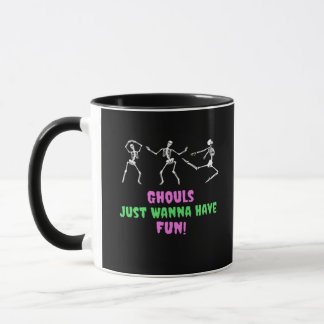 Taza Ghouls Solo Quiere Divertirse Lazy Sloth