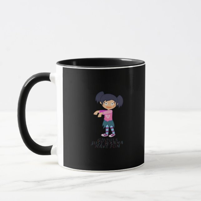 Taza Ghouls solo quiere tener citas divertidas y diseño (Izquierda)