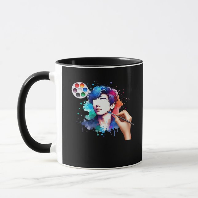 Taza Ghouls solo quiere tener un diseño de cráneo diver (Izquierda)