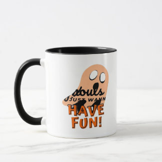 Taza Ghouls solo quiere tener una cita del eslogan dive
