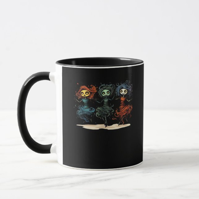 Taza Ghouls solo quieren divertirse al estilo Halloween (Izquierda)
