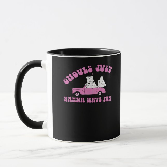 Taza Ghouls solo quieren divertirse con los chillidos H (Izquierda)