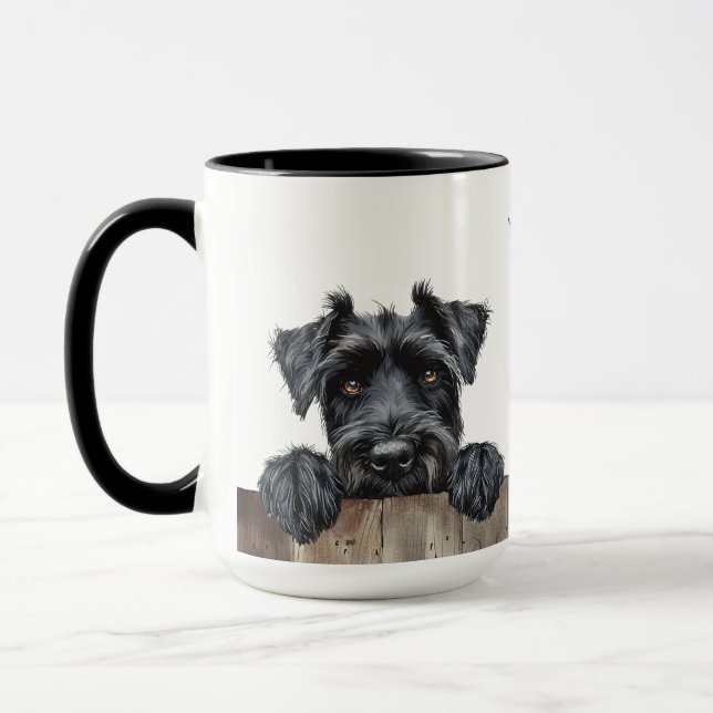 Taza Giant Schnauzer Dog Mug (Izquierda)