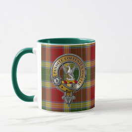 Taza Gibbs Gibsone Tartan & Badge