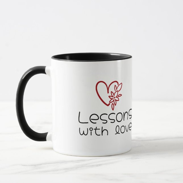 Taza  gift teacher thank you (Izquierda)