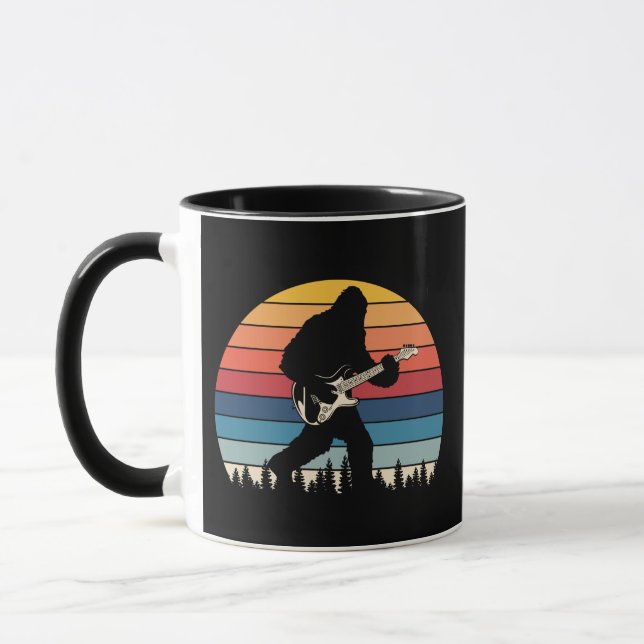 Taza Gigantes de guitarra de pie solo Sasquatch guitarr (Izquierda)