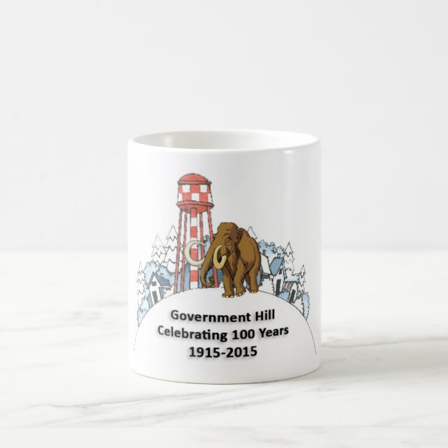 Taza gigantesca lanosa de la colina del gobierno (Centro)