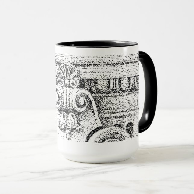 Taza GIGO Y DART Tall Black Combo Mug (Anverso derecho)