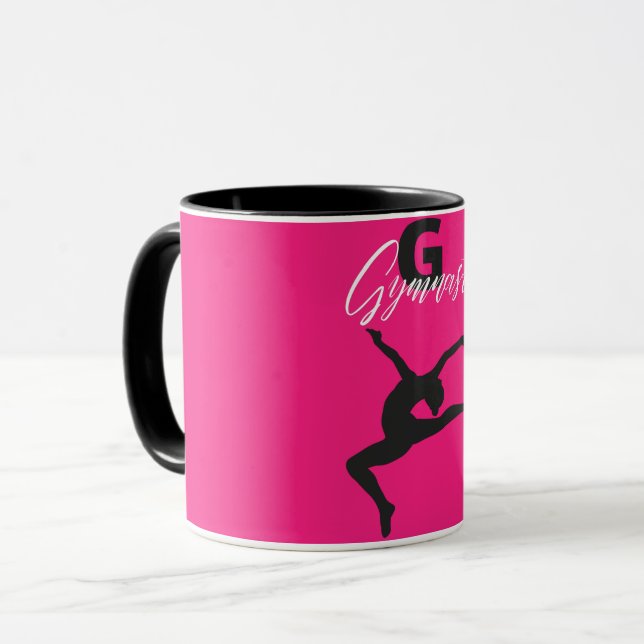 Taza Gimnasia Monograma G es para Gymnast (Anverso izquierdo)
