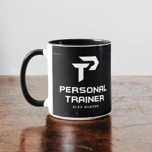Taza Gimnasio de entrenador personal Personalizado