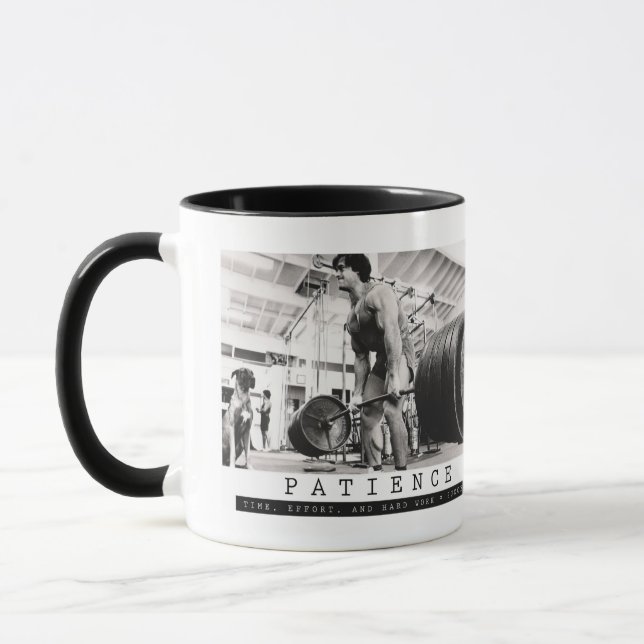 Taza Gimnasio Motivador de Construcción de Cuerpo (Izquierda)