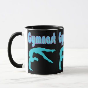 Taza Gimnasta Salto de Manos hacia Atrás Paso fuera Ver
