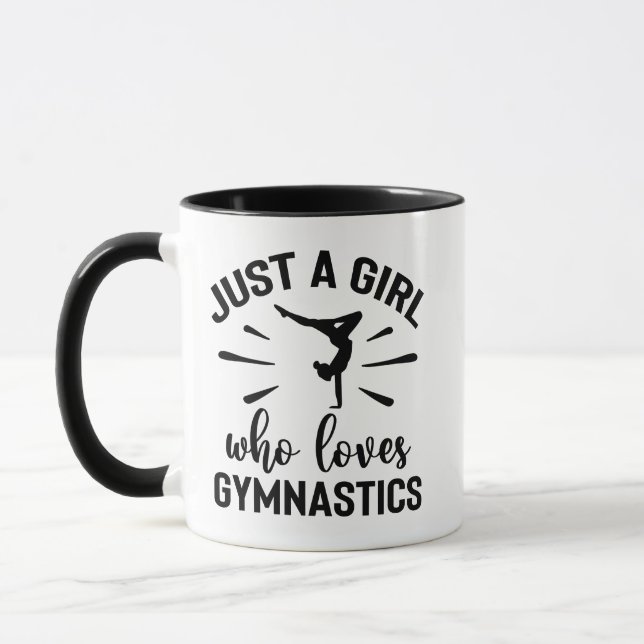 TAZA GIMNASTIC LOVER MUG | SOLO UN CHICA QUE AMA A GIMN (Izquierda)