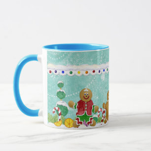 Taza Gingerbread Men, Gingerbread People CoffCup