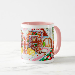 Taza GINGERBREAD SORPRESA Combo Mug Rosa