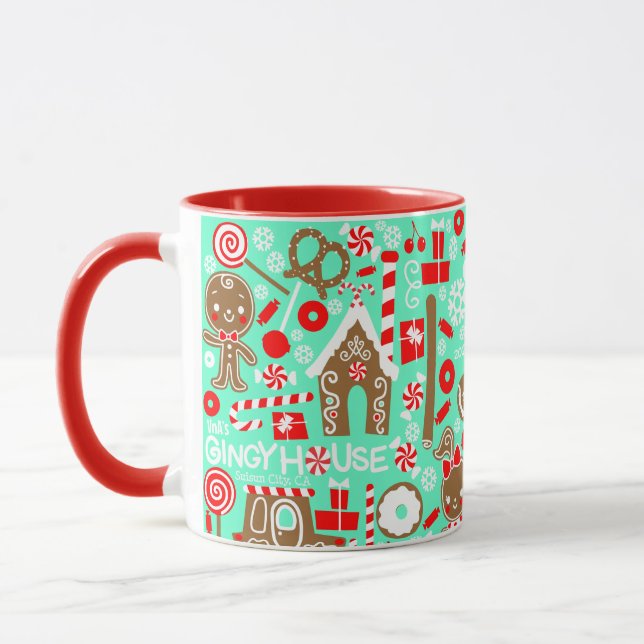 Taza Gingy House Kenji y Gigi Mug (Izquierda)