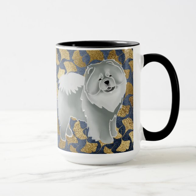 Taza GINKGO la vaca azul (Derecha)