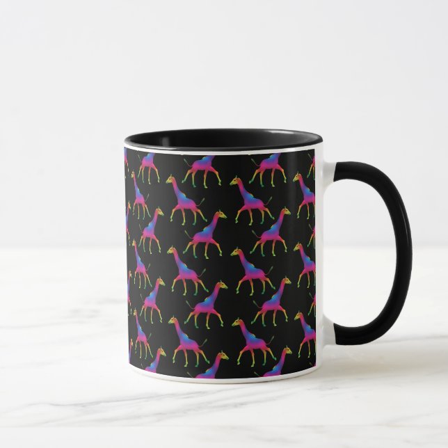 Taza Girafa de color arcoiris (Derecha)