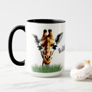 Taza Girafa Libre Y Salvaje