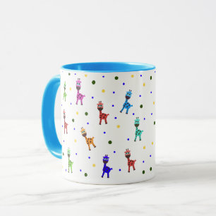 Taza Girafas de colores