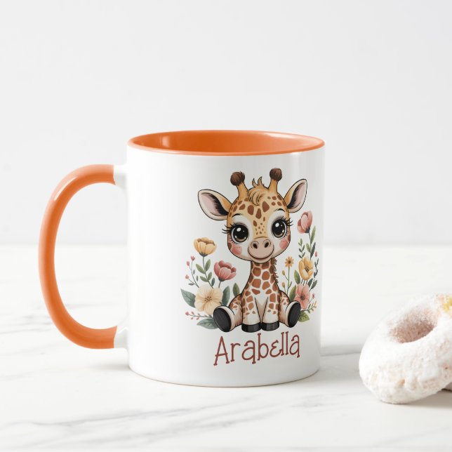 Taza Giraffe (Con donut)