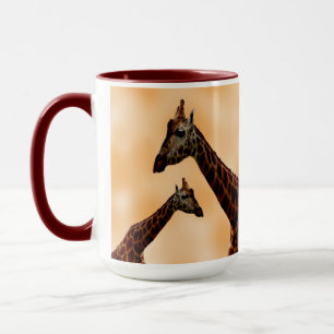 Taza Giraffe doble problema,